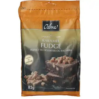 Netpris Odense karamel fudge 85g tilbud