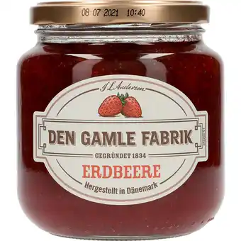 Netpris Den gamle fabrik marmelade jordbær 600g tilbud