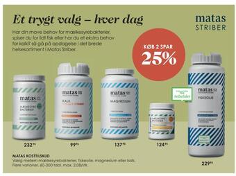 Matas Matas kosttilskud tilbud