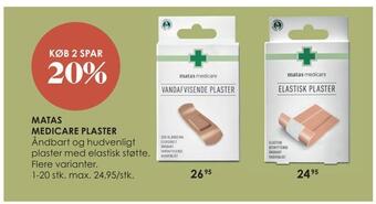 Matas Matas medicare plaster tilbud