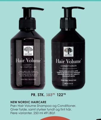 Matas New nordic haircare tilbud