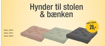 Harald Nyborg Hynder til stolen & bænken tilbud