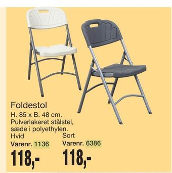 Harald Nyborg Foldestol tilbud