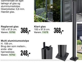 Harald Nyborg Multi aluminiumsstolpe tilbud