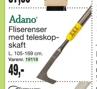 Harald Nyborg Fliserenser med teleskop- skaft tilbud