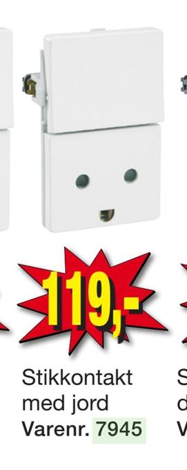 Harald Nyborg Stikkontakt med jord tilbud