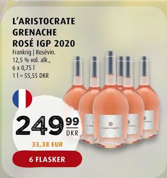 Scandinavian Park L'aristocrate grenache rosé igp 2020 tilbud