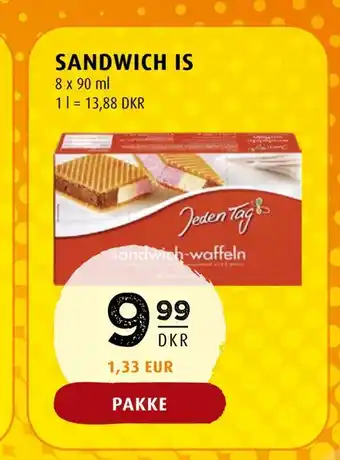 Scandinavian Park Sandwich is tilbud