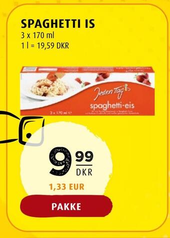 Scandinavian Park Spaghetti is tilbud