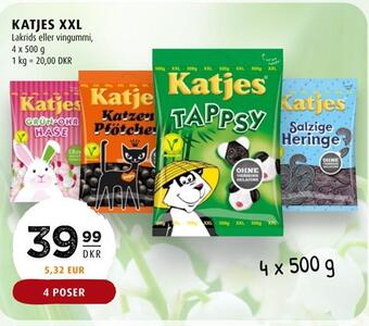 Scandinavian Park Katjes xxl tilbud