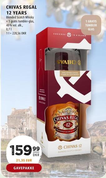 Scandinavian Park Chivas regal 12 years tilbud
