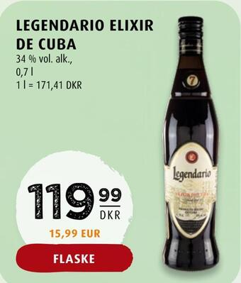 Scandinavian Park Legendario elixir de cuba tilbud