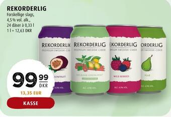 Scandinavian Park Rekorderlig tilbud