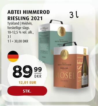 Scandinavian Park Abtei himmerod riesling 2021 tilbud