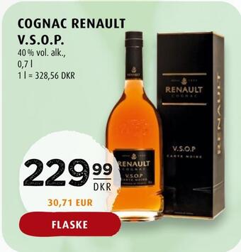 Scandinavian Park Cognac renault v.s.o.p tilbud