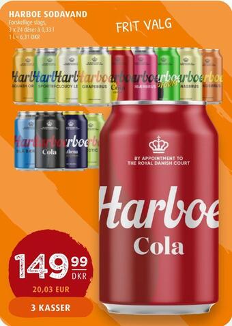 Scandinavian Park Harboe sodavand tilbud