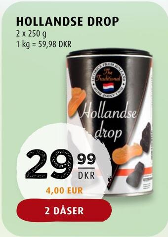 Scandinavian Park Hollandse drop tilbud