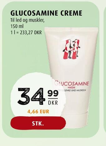 Scandinavian Park Glucosamine creme tilbud