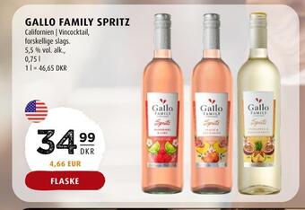 Scandinavian Park Gallo family spritz tilbud