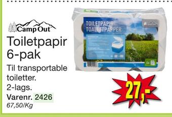 Harald Nyborg Toiletpapir 6-pak tilbud