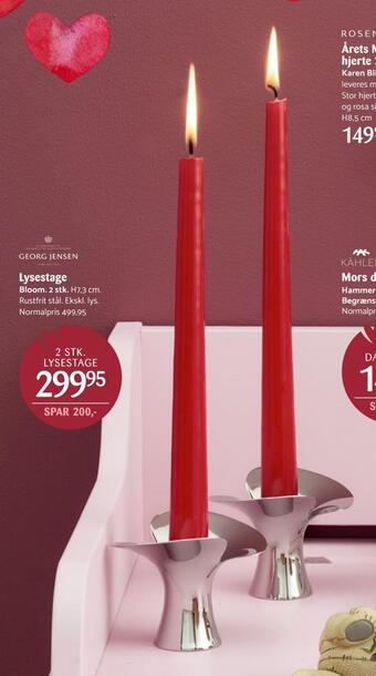 Kop & Kande Lysestage tilbud