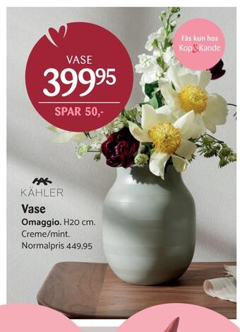 Kop & Kande Vase tilbud