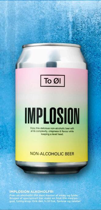 MENY Implosion alkoholfri tilbud