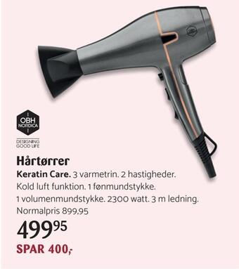 Kop & Kande Hårtørrer tilbud