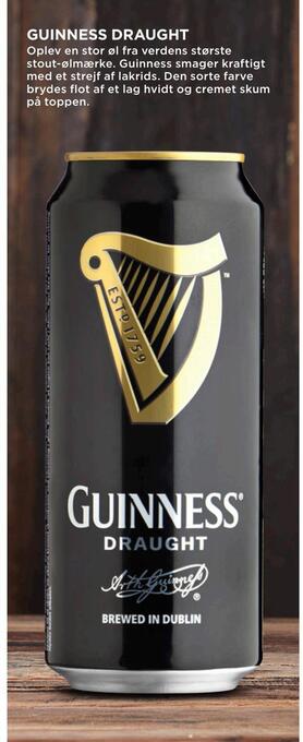 MENY Guinness draught tilbud