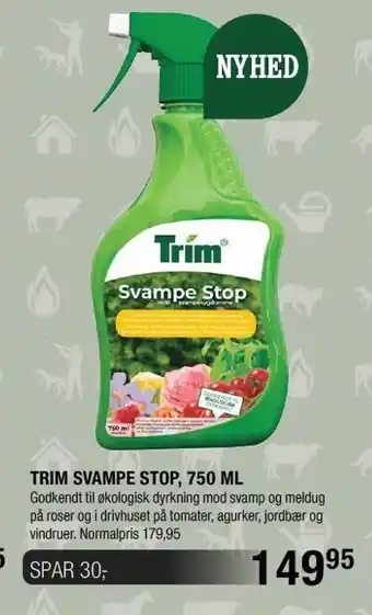 Land & Fritid Trim svampe stop tilbud