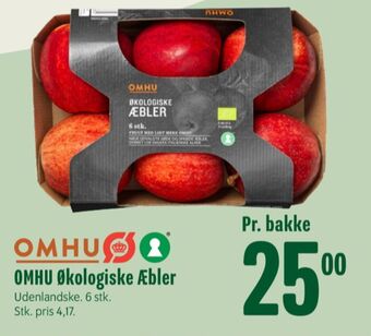 Min Købmand Omhu æbler tilbud