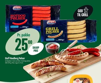 Min Købmand Steff houlberg hotdogpølser tilbud