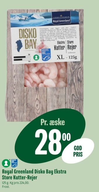 Min Købmand Royal greenland rejer tilbud