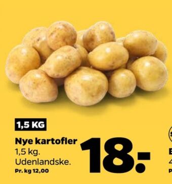 Netto Ukendt kartofler tilbud