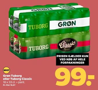 Netto Grøn øl tilbud