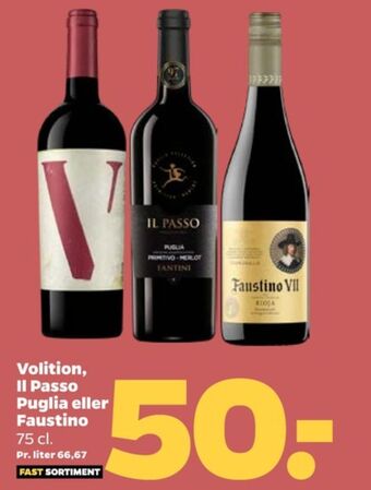 Netto Ukendt italiensk rødvin tilbud