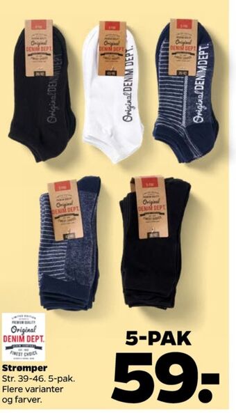 Denim dept. strømper