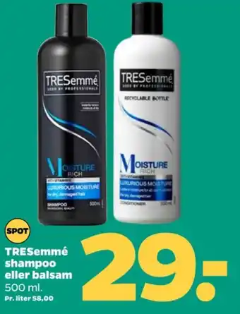 Netto Tresemmé shampoo tilbud
