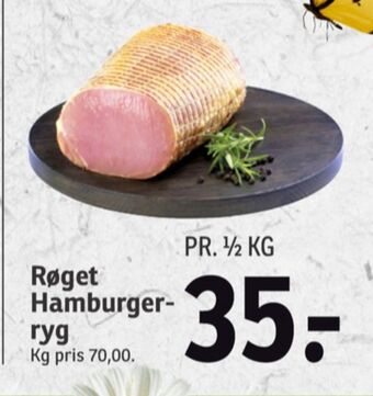 SPAR Ukendt hamburgerryg tilbud