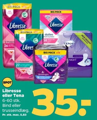 Netto Libresse bind tilbud