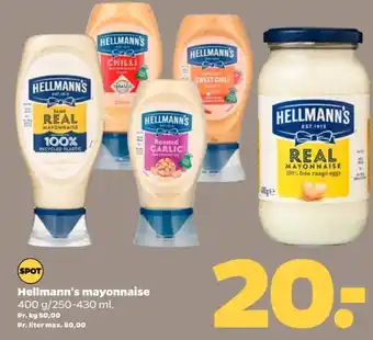 Hellmanns mayonnaise