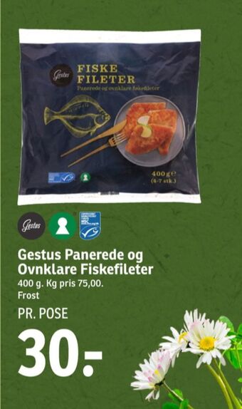 SPAR Gestus fiskefileter tilbud