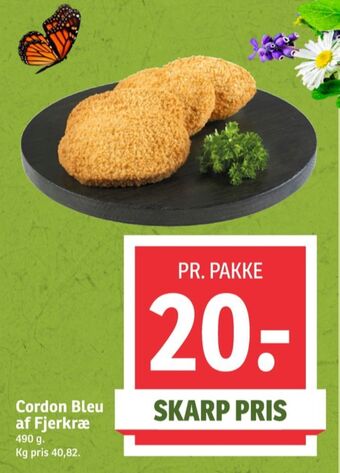 SPAR Ukendt kyllingecordon bleu tilbud
