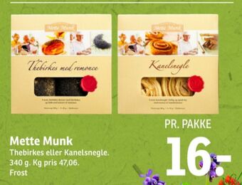 SPAR Mette munk kager tilbud