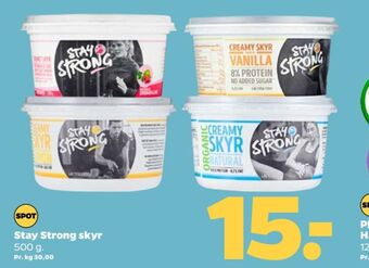 Netto Stay strong skyr citron tilbud