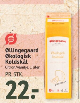 SPAR Øllingegaard koldskål citron & vanilje tilbud