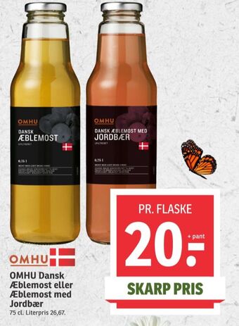 SPAR Omhu æblemost tilbud