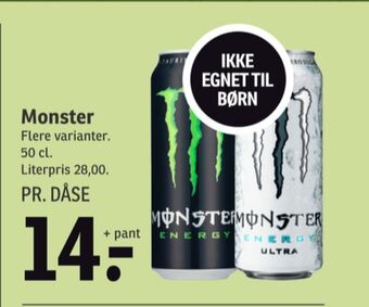 SPAR Ultra energidrik tilbud