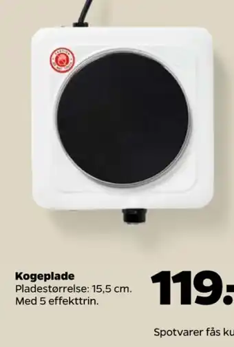 Ukendt kogeplade