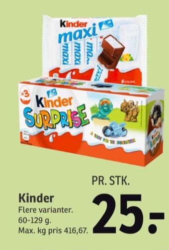 Maxi chokoladestænger